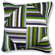 color blocked pillow