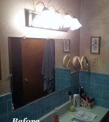 Before and After Bathroom Remodel