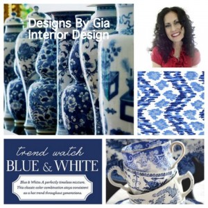 Trending- Blue and White