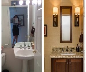 Before and After- Bathroom