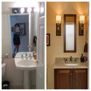 Before and After- Bathroom