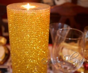 10 Tips For Designing The Perfect Holiday Table- Tip #5 Add The Glow Of Candle Light