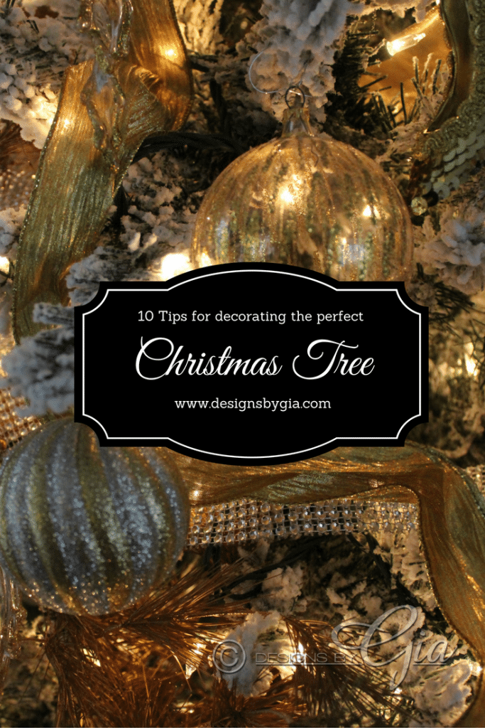 10 Tips For Decorating The Perfect Christmas Tree Designs by Gia