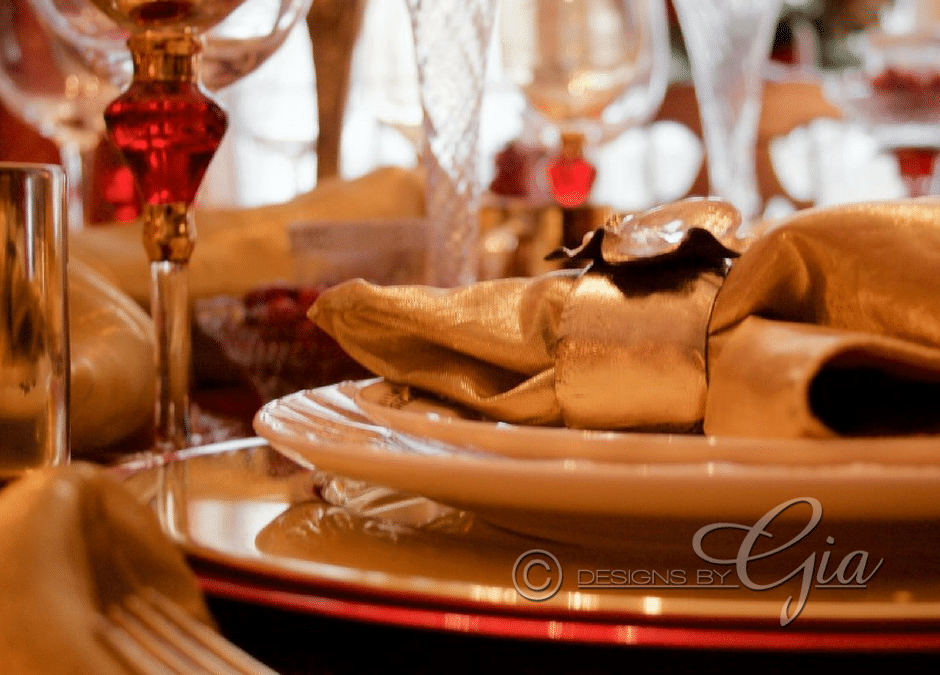 10 Tips For Designing The Perfect Holiday Table- Tip # 7 Table Linens