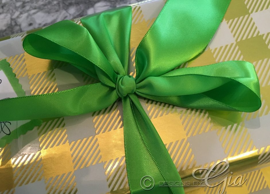 10 Tips For Decorating The Perfect Christmas Tree- Tip #10 Coordinating Gift Wrap