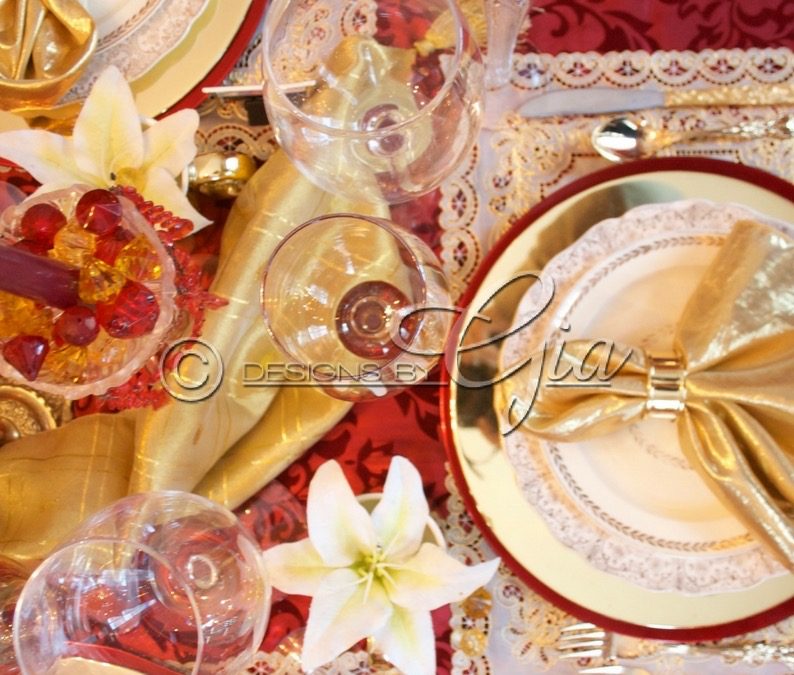 10 Tips For Designing The Perfect Holiday Table- Tip #4- Add Something From Nature