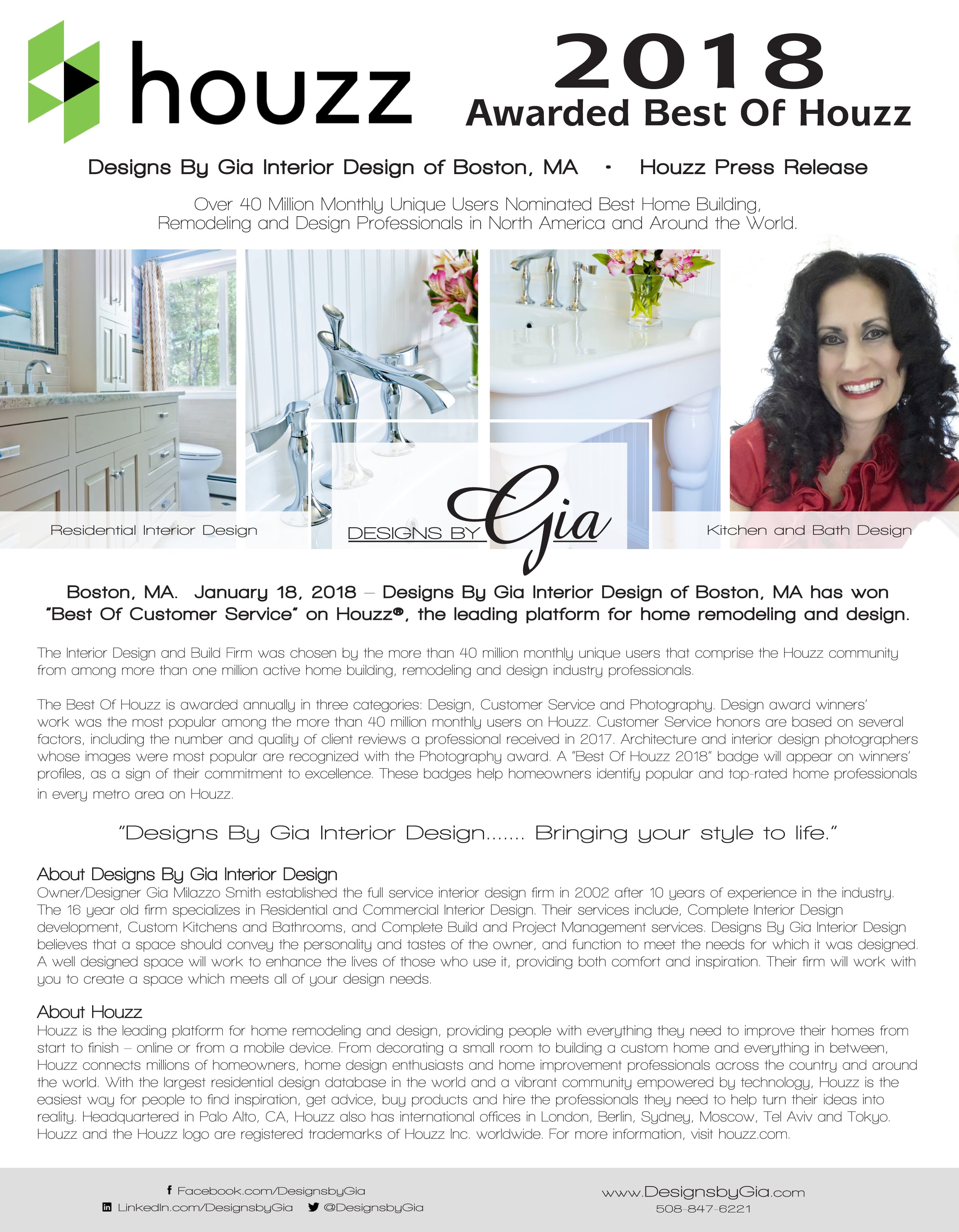 Designs By Gia Winner Best Of Houzz 2018
