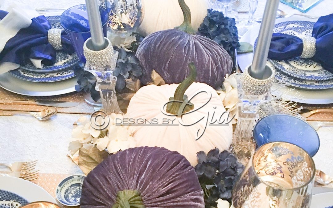Happy Thanksgiving! Holiday Table Decor