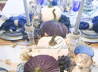 Happy Thanksgiving! Holiday Table Decor