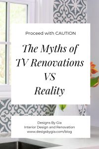Proceed with Caution! The Myths of TV Renovations Vs Reality