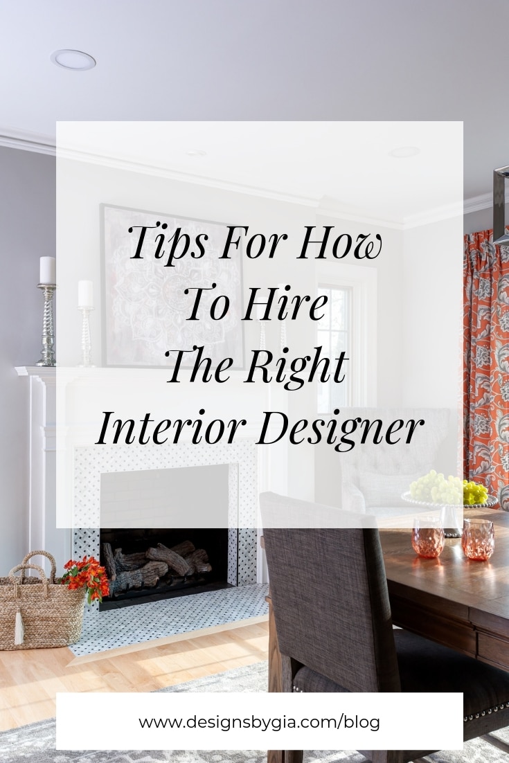 Tips For Hiring An Interior Designer