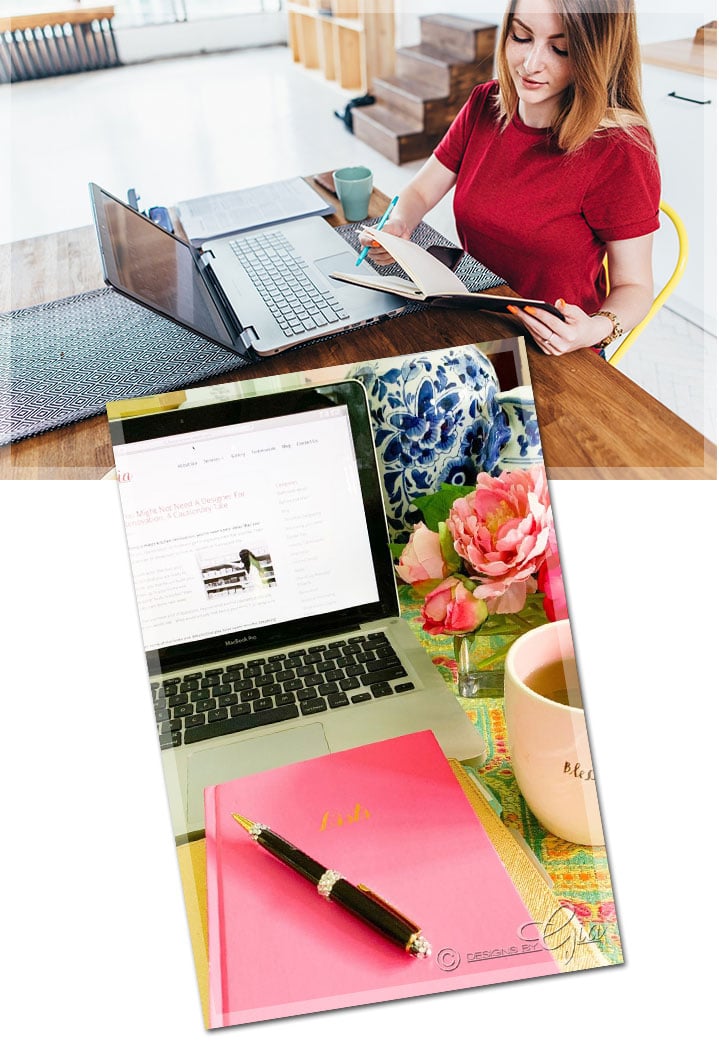 Steps to help you to take action on your interior design goals: