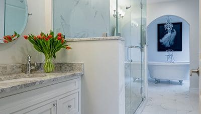 A few things to consider when thinking about a bathroom renovation.