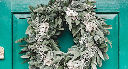 Creating A Holiday Wreath