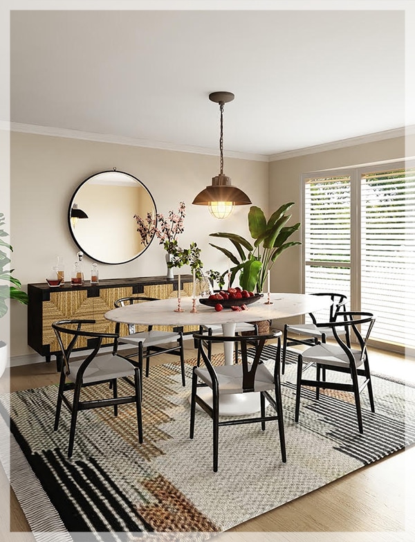 content images 6 Ways To Refresh Your Dining Room Before Your Next Dinner Party 02 Add rich color.