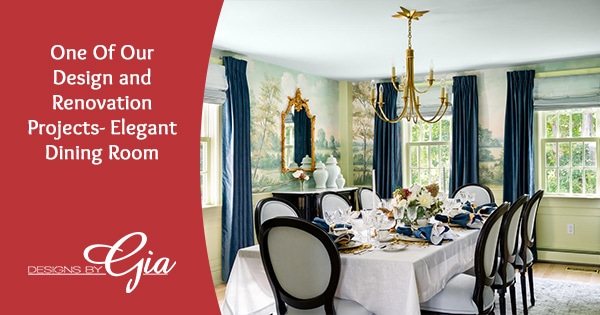 One Of Our Design and Renovation Projects- Elegant Dining Room ...