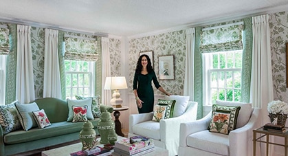 Traditional Living Room Design in a Country Estate