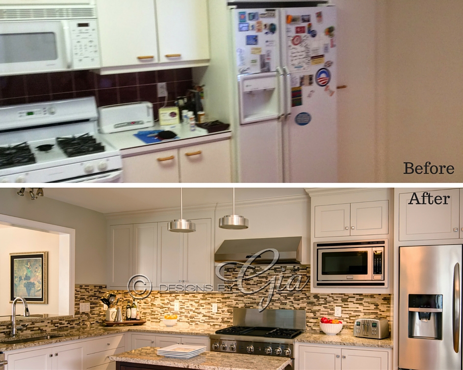 Before/After- Cannon Kitchen 